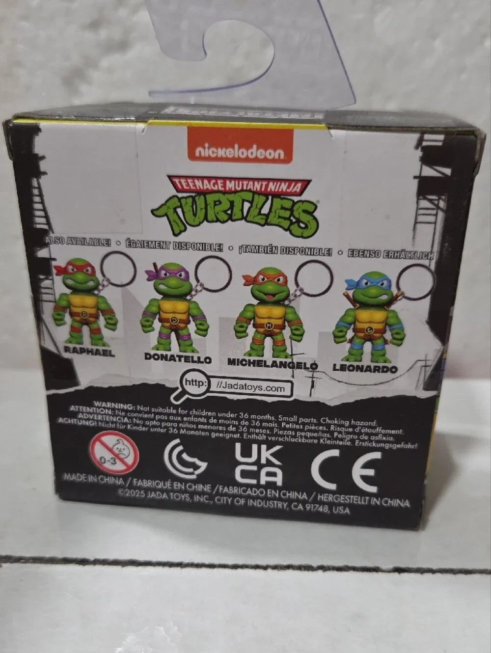 Nickelodeon Donatello Metalfigs Action Figure - Green & Purple